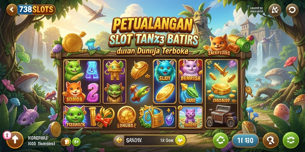 Gameplay menarik dalam dunia terbuka di 738SLOTS.