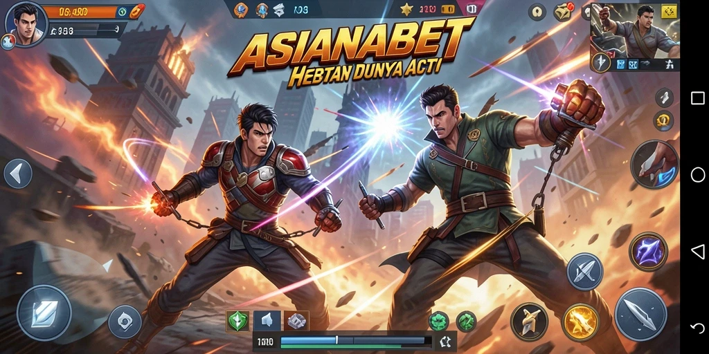 Tampilan gameplay ASIANABET yang mendebarkan dan penuh aksi.