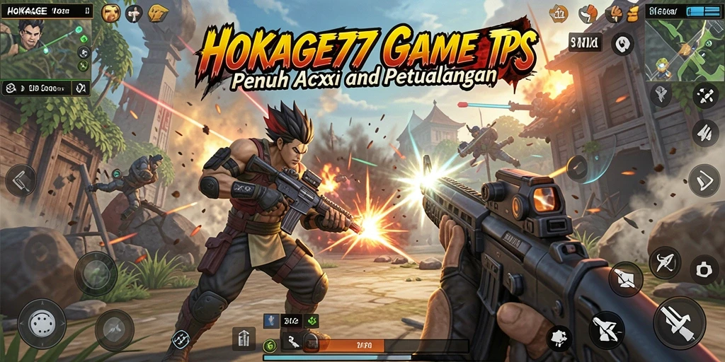 Tampilan gameplay HOKAGE77 yang mendebarkan dan penuh aksi.