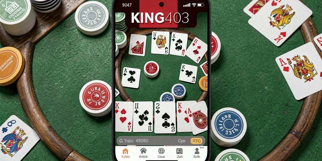 Screenshot GAMEPLAY KING403 yang menggambarkan keseruan bermain Gaple.