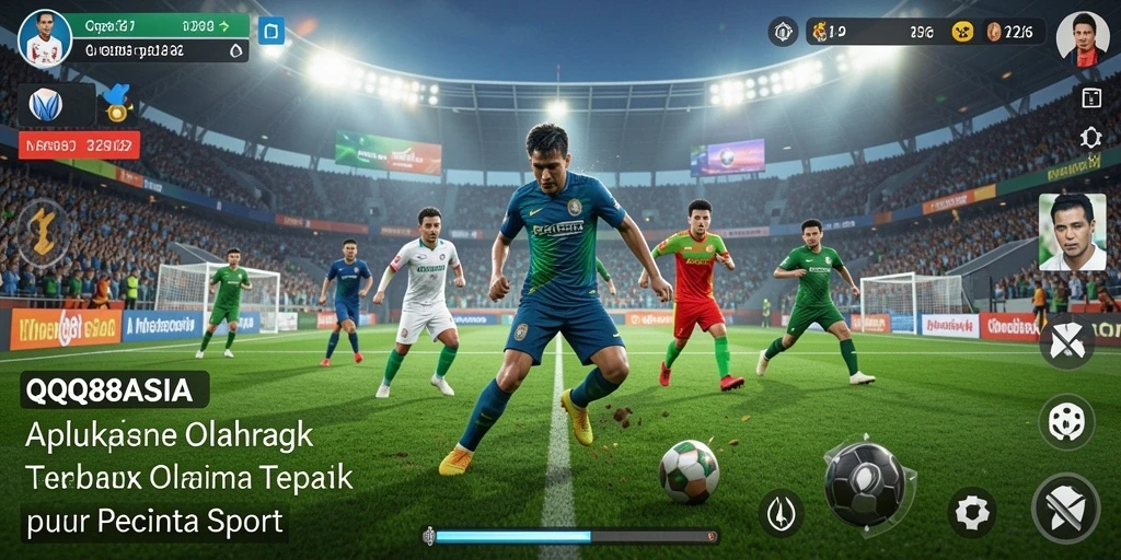 Tampilan gameplay QQ88ASIA yang menarik dan realistis dalam olahraga.