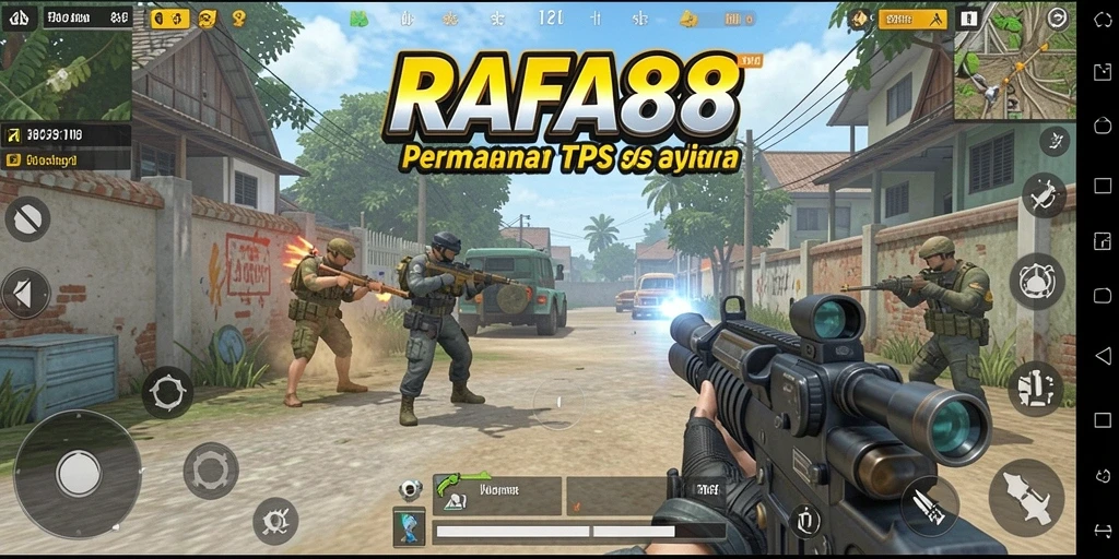 Tampilan gameplay RAFA88 yang menegangkan dalam TPS.