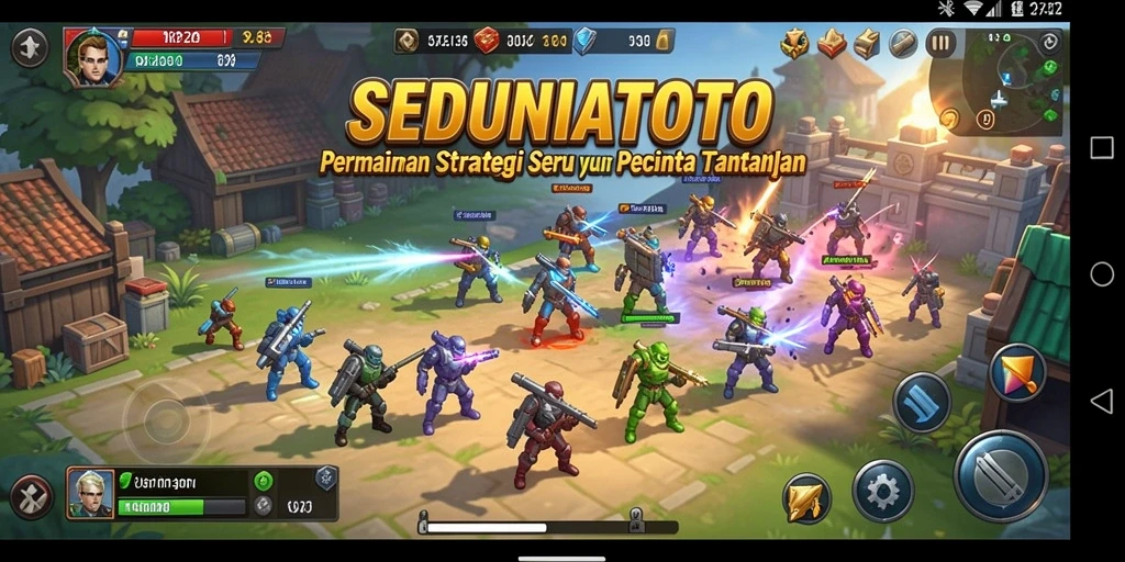 Tampilan gameplay menarik dan strategis dalam SEDUNIATOTO.