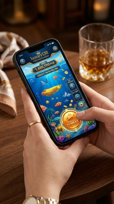Tampilan interface aplikasi luxury138 yang menarik dan user-friendly.